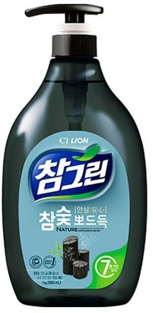 Средство для мытья посуды с древесным углем CJ LION, 1000 мл фото 1 &mdash; TD-EX.RU
