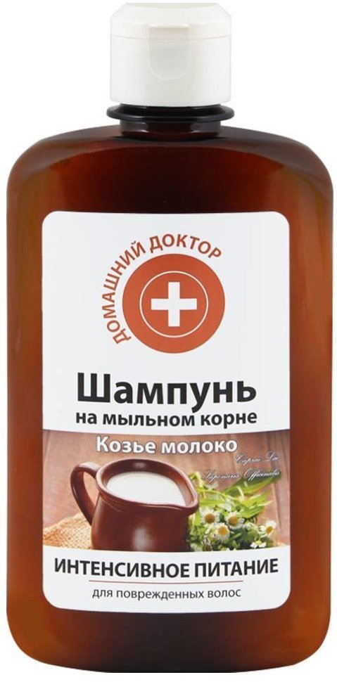 Шампунь Козье молоко Интенсивное питание Домашний доктор, 300 мл фото 1 &mdash; TD-EX.RU