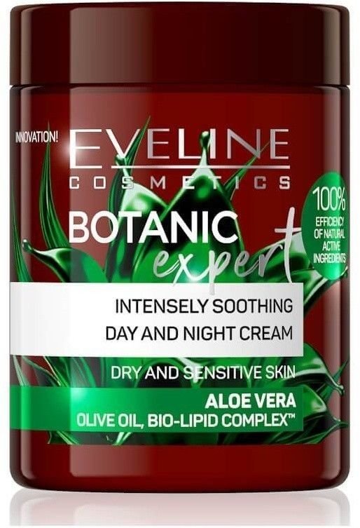 Крем для лица Botanic Expert успокаивающий дневной и ночной Eveline, 100 мл фото 1 &mdash; TD-EX.RU