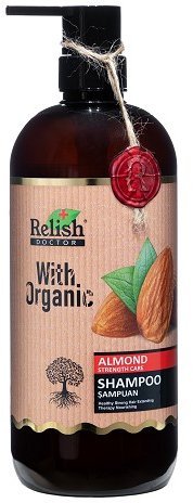 Шампунь с органическим экстрактом миндаля RELISH DOCTOR WITH, 1000 мл фото 1 &mdash; TD-EX.RU