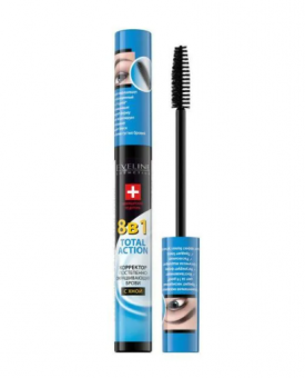 Корректор постепенно окрашивающий брови 8в1 TOTAL ACTION С ХНОЙ серии EYEBROW THERAPY PROFESSIONAL Eveline фото 1 &mdash; TD-EX.RU
