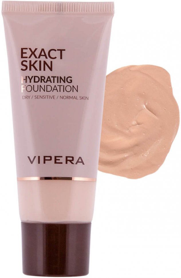 Тональный Крем Exact Skin - for dry and normal skin тон 03 bone VIPERA  фото 1 &mdash; TD-EX.RU