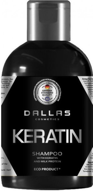 Шампунь Keratin с кератином и молочным протеином Dallas, 1000 мл фото 1 &mdash; TD-EX.RU