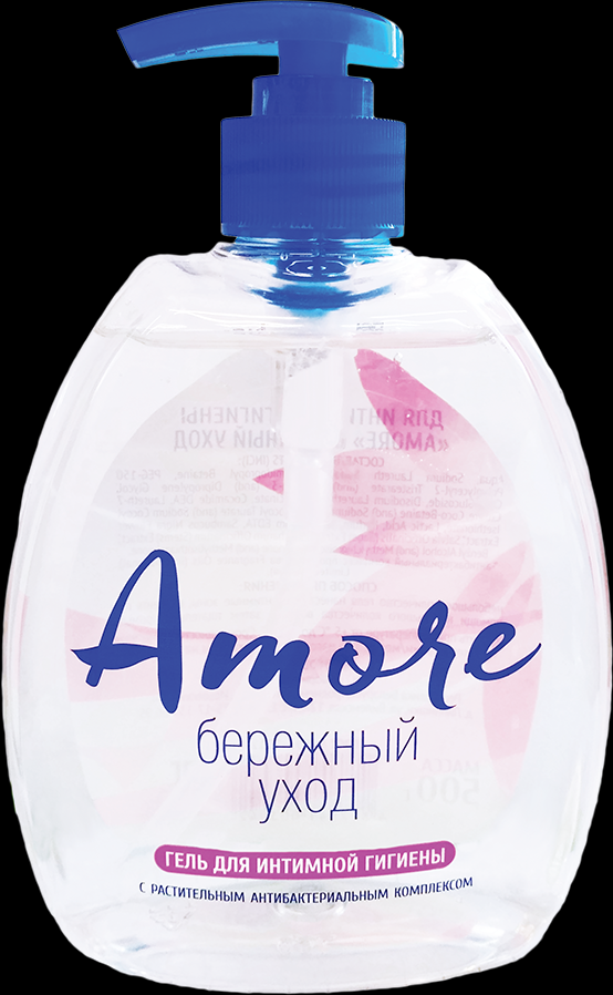 Гель для интимной гигиены AMORE бережный уход Romax, 500г фото 1 &mdash; TD-EX.RU