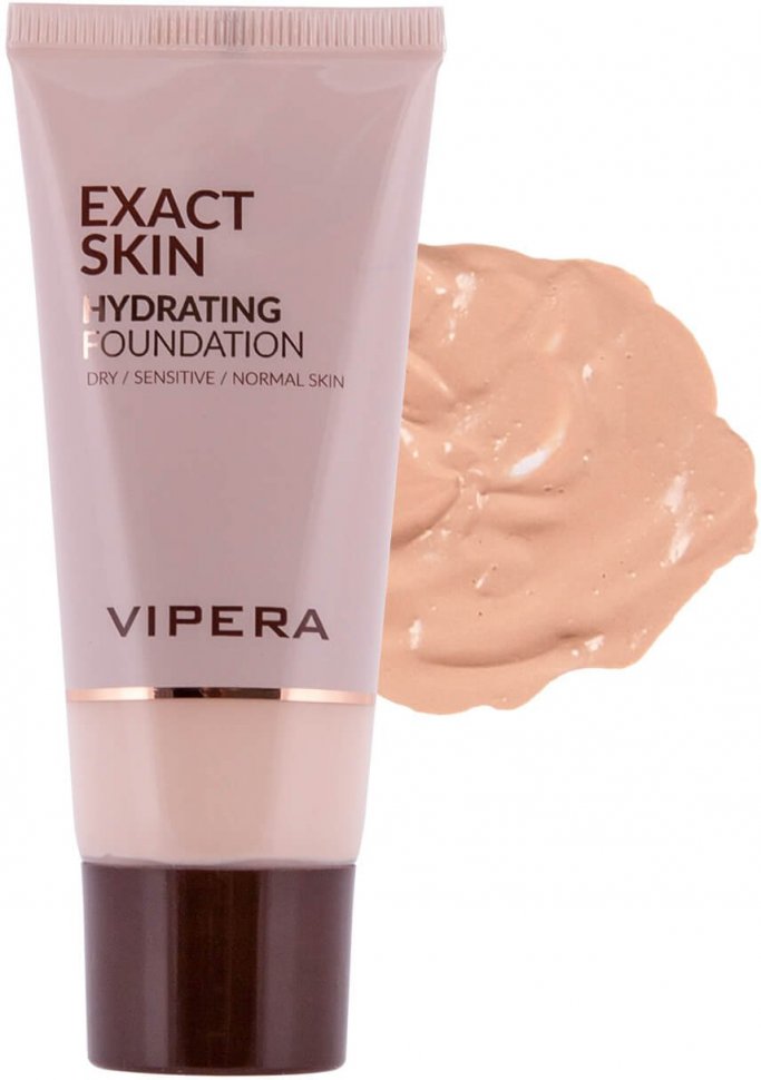 Тональный Крем Exact Skin - for dry and normal skin тон 04 cool VIPERA  фото 1 &mdash; TD-EX.RU