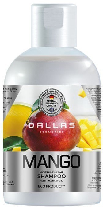 Питательный шампунь Mango с маслом манго Dallas, 1000 мл фото 1 &mdash; TD-EX.RU
