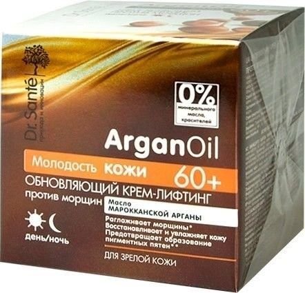 Dr. Sante Крем-лифтинг ArganOil Обновляющий Против морщин 60+, 50 мл фото 1 &mdash; TD-EX.RU