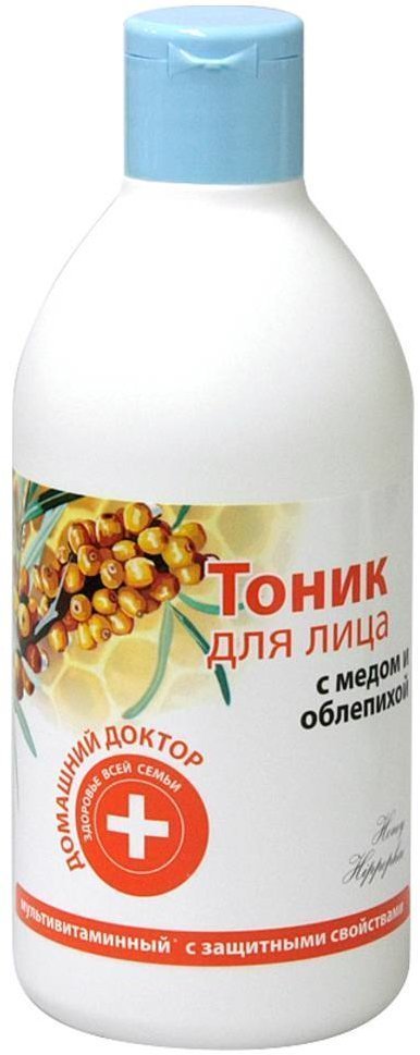 Тоник для лица с медом и облепихой Домашний доктор, 300 мл фото 1 &mdash; TD-EX.RU