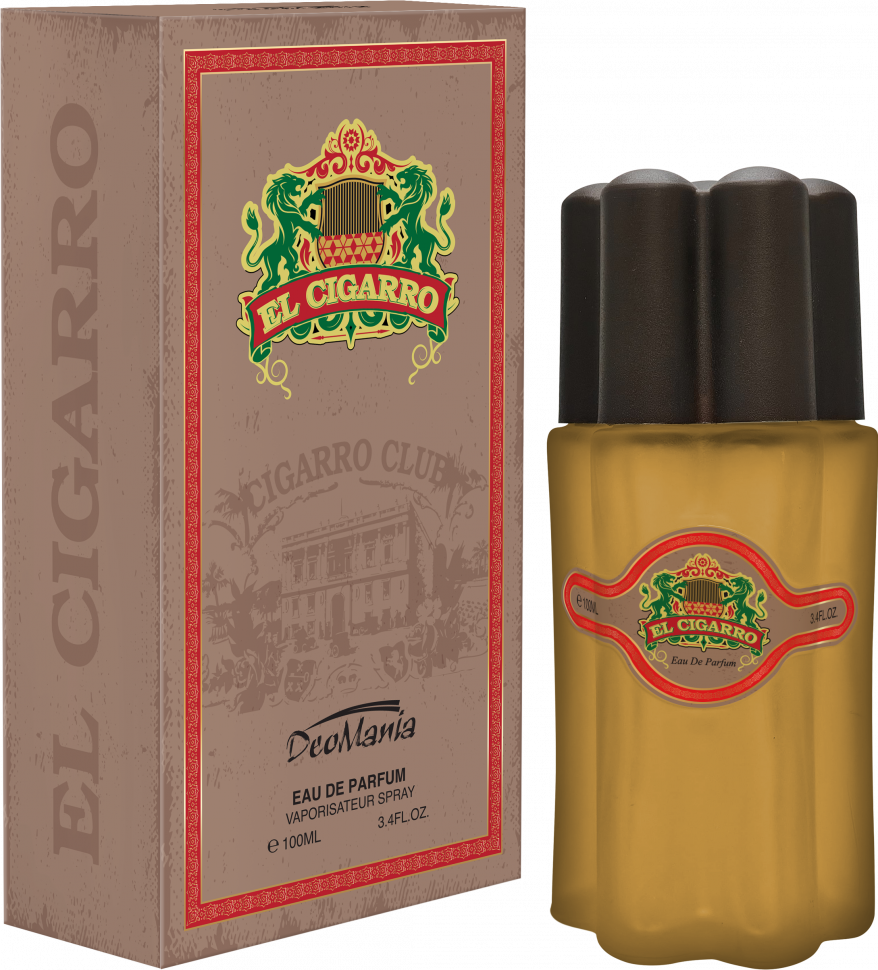 Парфюмерная вода для мужчин EL CIGARRO DeoMania, 100 мл  фото 1 &mdash; TD-EX.RU