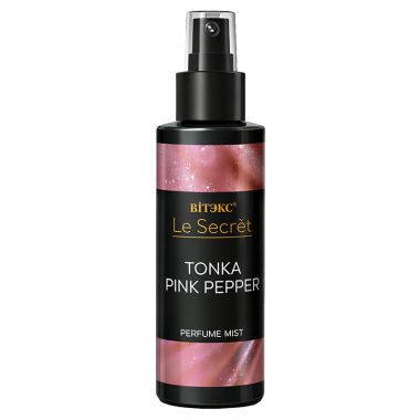 Парфюм-мист для тела и волос TONKA PINK PEPPER Le secret Витэкс, 100 мл &mdash; TD-EX.RU