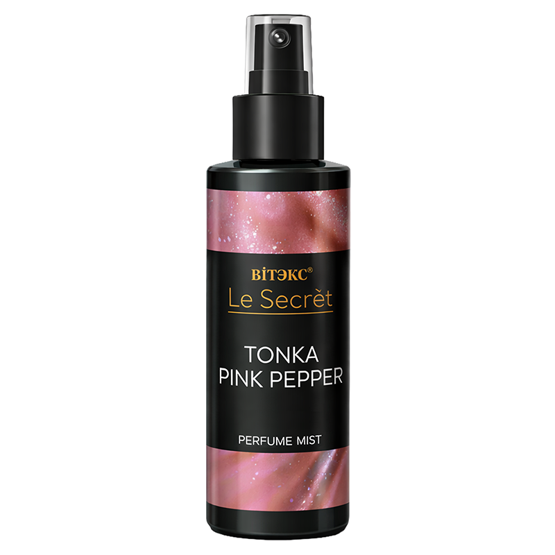 Парфюм-мист для тела и волос TONKA PINK PEPPER Le secret Витэкс, 100 мл фото 1 &mdash; TD-EX.RU