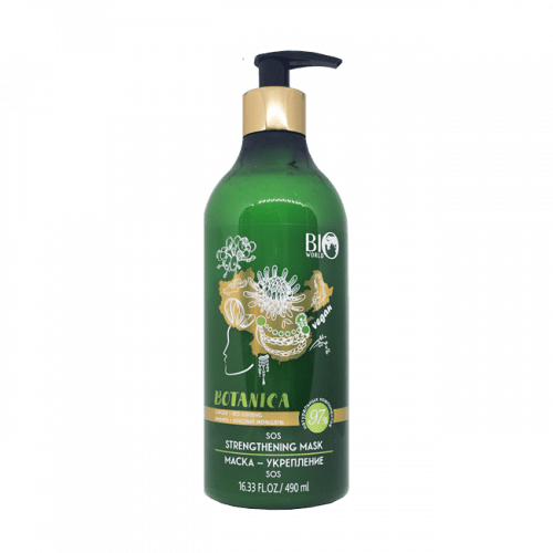 Маска-укрепление ИМБИРЬ, КРАСНЫЙ ЖЕНЬШЕНЬ BOTANICA Bio World, 490 мл фото 1 &mdash; TD-EX.RU