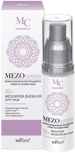 МезоКРЕМ дневной для лица Глубокое увлажнение 30+ Белита, 50 мл &mdash; TD-EX.RU