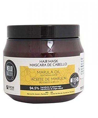 Маска для волос Hello Nature Marula Oil с маслом марулы, 250 мл фото 1 &mdash; TD-EX.RU