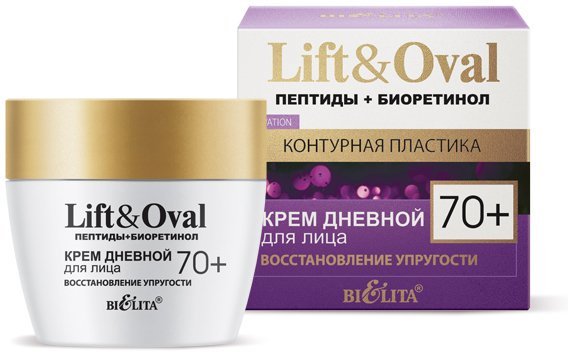 Крем дневной для лица «Восстановление упругости» Lift&Oval 70+ Белита, 50 мл фото 1 &mdash; TD-EX.RU