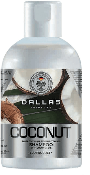 Интенсивно питательный шампунь Coconut с натуральным кокосовым маслом Dallas, 500 мл фото 1 &mdash; TD-EX.RU