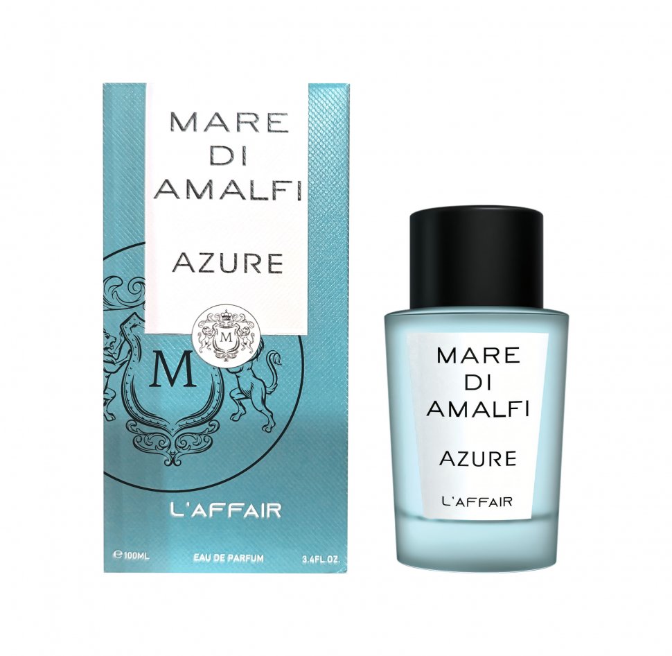 Парфюмерная вода для мужчин и женщин Mare Di Amalfi Azure L'AFFAIR, 100 мл  фото 1 &mdash; TD-EX.RU