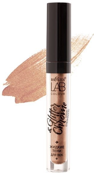 Жидкие тени для век Glitter&Chrome LAB colour 02 Liquid Bronze Белита, 2,6 мл фото 1 &mdash; TD-EX.RU