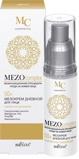 МезоКРЕМ дневной для лица Комплексное омоложение 50+ Белита, 50 мл фото 1 &mdash; TD-EX.RU