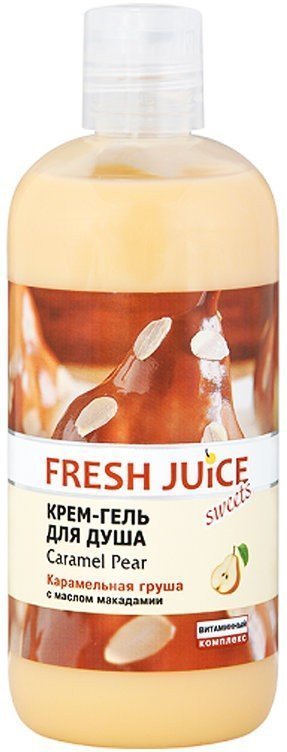 FRESH JUICE Крем-гель для душа "Caramel Pear", 500 мл фото 1 &mdash; TD-EX.RU