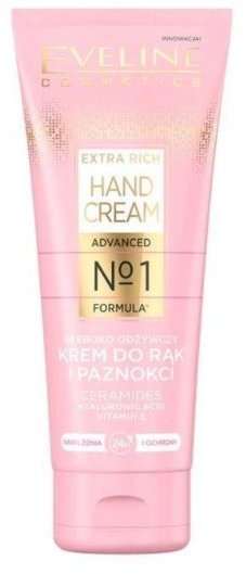 Интенсивно питательный крем для рук и ногтей серии EXTRA RICH HAND CREAM №1 Eveline, 75мл фото 1 &mdash; TD-EX.RU