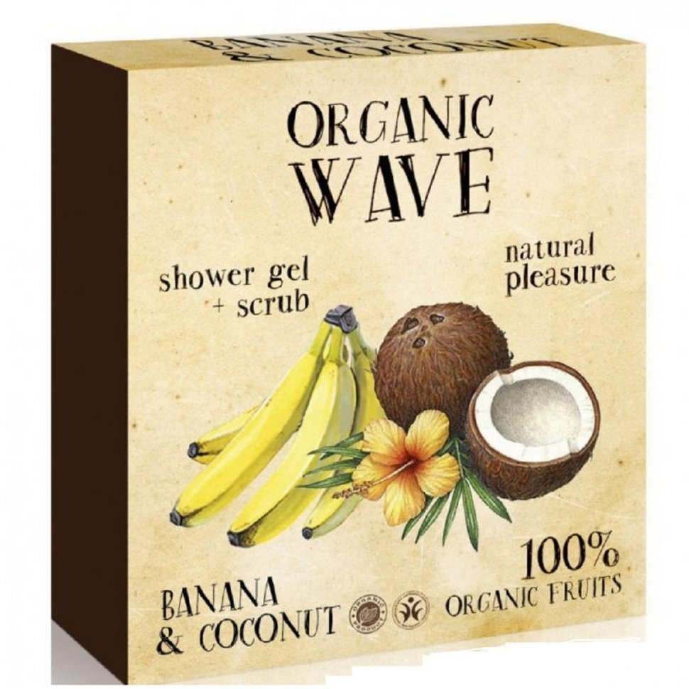Подарочный набор Banana & Coconut: гель для душа, 270 мл + скраб для тела, 200 мл фото 1 &mdash; TD-EX.RU