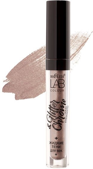 Жидкие тени для век Glitter&Chrome LAB colour 03 Cool Taupe Белита, 2,6 мл фото 1 &mdash; TD-EX.RU