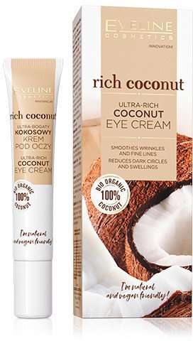 Богатый питательный кокосовый крем для кожи вокруг глаз серии RICH COCONUT, 20мл фото 1 &mdash; TD-EX.RU