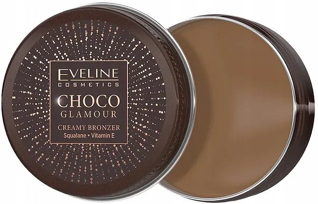 Кремовый бронзер для лица тон 01 Choco Glamour Eveline, 20 гр  фото 1 &mdash; TD-EX.RU
