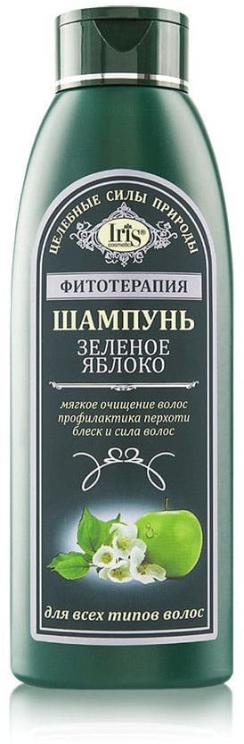Шампунь "Зелёное яблоко" для всех типов волос - Фитотерапия Iris, 500 мл &mdash; TD-EX.RU