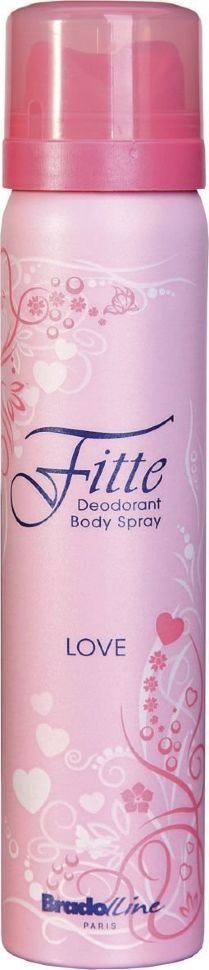 Дезодорант спрей для женщин Love, Fitte, BradoLine Charme, 75 мл фото 1 &mdash; TD-EX.RU