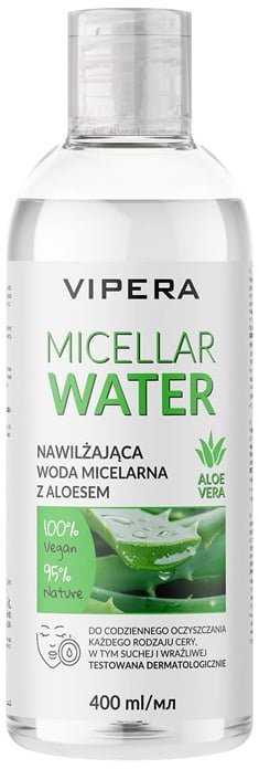 Мицеллярная вода увлажняющая с экстрактом Алоэ Вера VIPERA, 400 мл фото 1 &mdash; TD-EX.RU