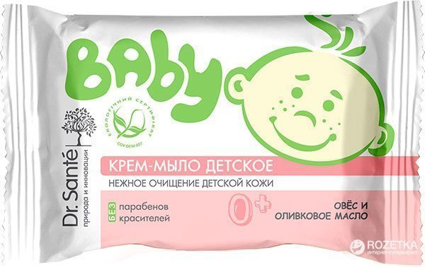 Dr.Sante Baby Детское крем-мыло Овес и оливковое масло, 90 г фото 1 &mdash; TD-EX.RU