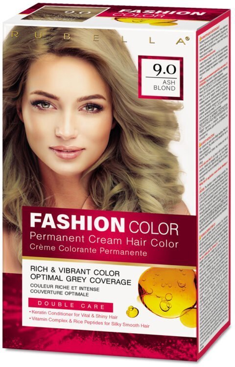 Стойкая крем-краска для волос Rubella Fashion Color 9.0 Пепельно-русый, 50 мл фото 1 &mdash; TD-EX.RU