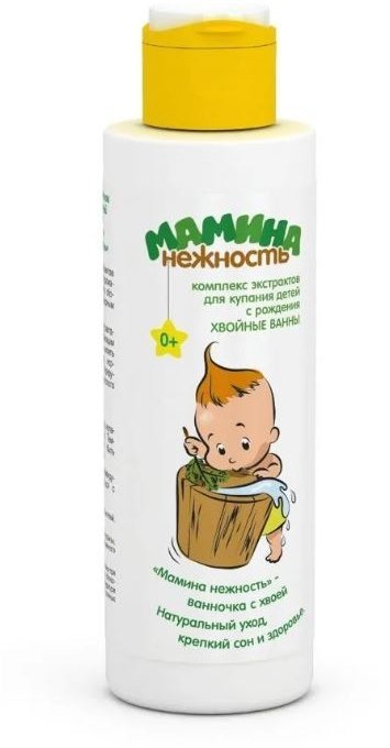 Комплекс экстрактов для купания детей с рождения "хвойные ванны" Мамина нежность РеалКосметик, 150 мл фото 1 &mdash; TD-EX.RU