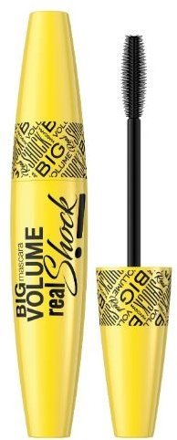 Тушь для ресниц объемная черная "Big Volume Real Shock Mascara" Eveline, 10мл. &mdash; TD-EX.RU