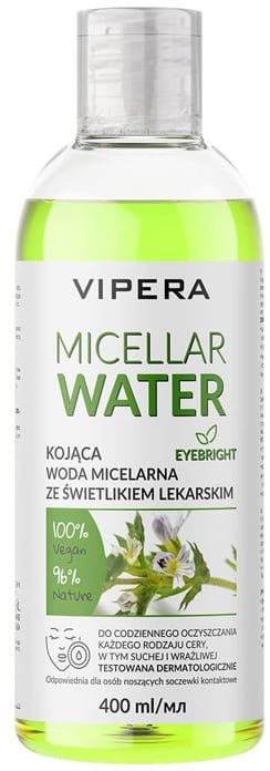 Мицеллярная вода успокаивающая с Очанкой Лекарственной VIPERA, 400 мл  фото 1 &mdash; TD-EX.RU