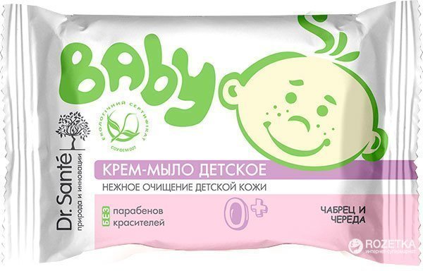 Dr.Sante Baby Детское крем-мыло Чабрец и череда, 90 г фото 1 &mdash; TD-EX.RU