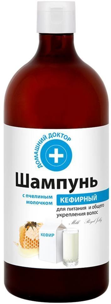 Шампунь "Кефирный с пчелиным молочком" Домашний доктор, 1000 мл фото 1 &mdash; TD-EX.RU