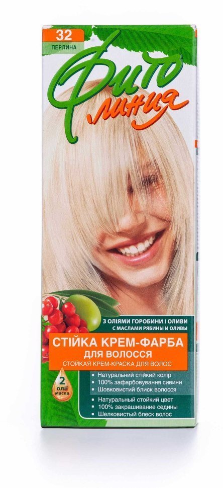 Фито Линия Herb's Planet Стойкая крем-краска для волос №32 Жемчужный фото 1 &mdash; TD-EX.RU