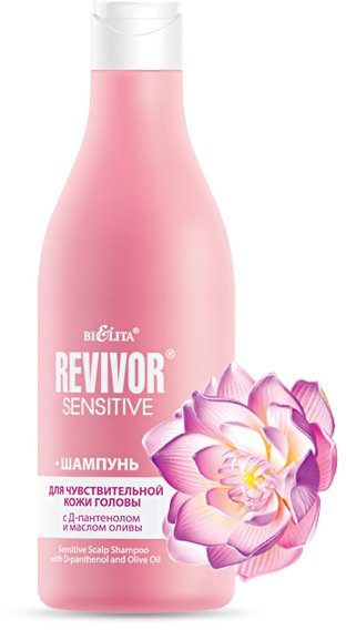 Шампунь для чувствительной кожи головы Revivor Sensitive Белита, 500 мл  фото 1 &mdash; TD-EX.RU
