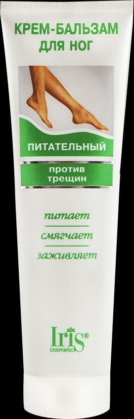 Крем-бальзам для ног питательный против трещин Iris, 100 мл фото 1 &mdash; TD-EX.RU