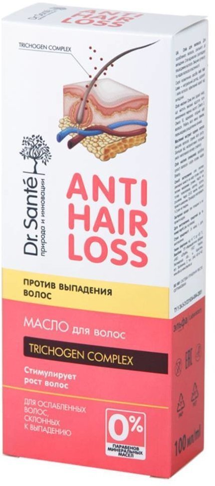 Dr. Sante Масло для волос Anti Hair Loss, 100 мл фото 1 &mdash; TD-EX.RU