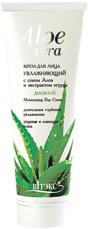 Крем дневной для лица "Увлажняющий" с соком Алоэ и экстрактом огурца Aloe Vera Витэкс, 75 мл фото 1 &mdash; TD-EX.RU