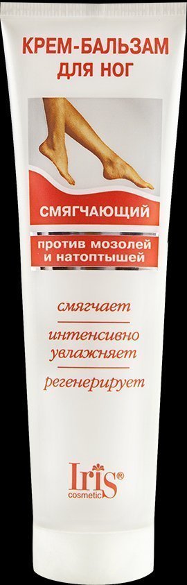 Крем-бальзам для ног Смягчающий против мозолей и натоптышей Iris, 100 мл фото 1 &mdash; TD-EX.RU