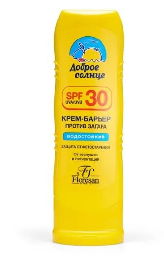 Крем-барьер против загара, веснушек и пигментации SPF 30 Floresan, 125 мл    фото 1 &mdash; TD-EX.RU