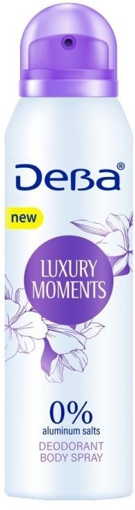 Дезодорант для тела LUXURY MOMENTS DeBa, 150 мл  фото 1 &mdash; TD-EX.RU