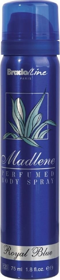 Дезодорант спрей для женщин Royal Blue, Madlene, BradoLine Charme, 75 мл фото 1 &mdash; TD-EX.RU