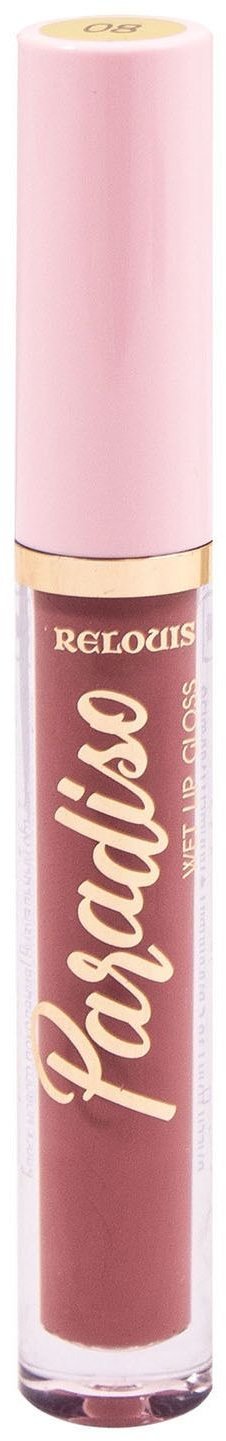 Блеск для губ с влажным финишем Paradiso RELOUIS тон: 08 Caramel Apple &mdash; TD-EX.RU