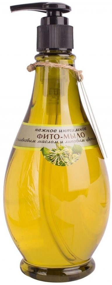 Нежное интимное фито-мыло Viva Oliva с оливковым маслом и липовым цветом, 400 мл фото 1 &mdash; TD-EX.RU